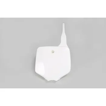 UFO tabulka pod startovní číslo KAWASAKI KX 65 01-18, barva bílá