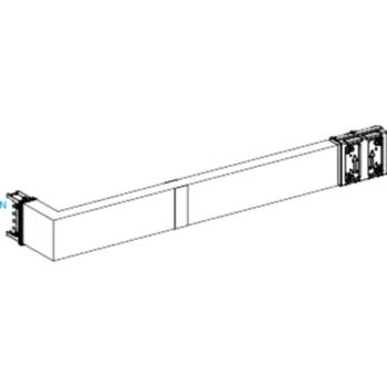vypínač a zásuvka KSA250DLR42F Koleno 250 A horizontální na míru s požární přepážkou doprava, Schneider electric