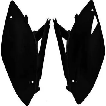 RACETECH boční tabulky zadní KAWASAKI KXF 250 09-12, KXF 450 09-11, barva černá (FIKXFNR0029) (KA04700001)