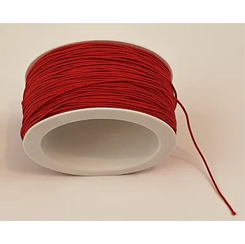 Zip Tkaczik Klobouková guma Červená Velikost: návin 4m