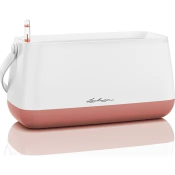 Lechuza květináč taška YULA - bílá/růžová