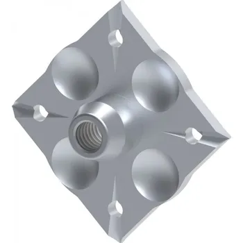 Příslušenství pro plot FAC Ozdobná kotevní deska kovaná s prodl. rozměrem RC1042.018