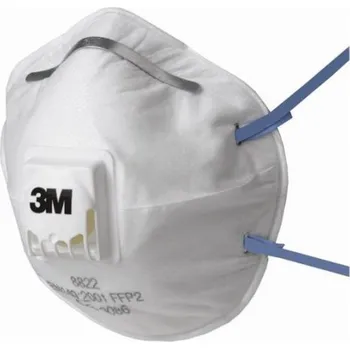 3M Respirátor 3M 8822 FFP2 NR D, s ventilkem 0701000499999
