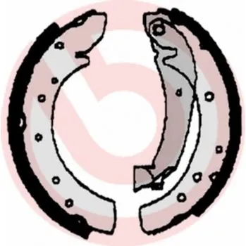 Brzdová čelist Sada brzdových čelistí BREMBO S 23 516