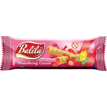 Balila trubička Jahoda 18g / 48 ks