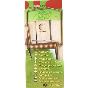 Hubení hlodavce Past na krysy dřevěná 1 ks