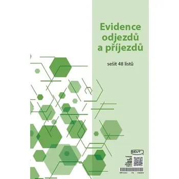 SEVT 306049 evidence odjezdů a příjezdů A4 48 listů Tiskopis SEVT 306049 evidence odjezdů a příjezdů A4 48 listů