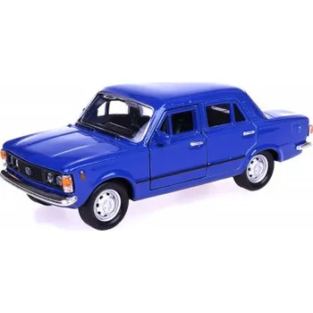autíčko Welly Fiat 125p, Modrý 1:34-39