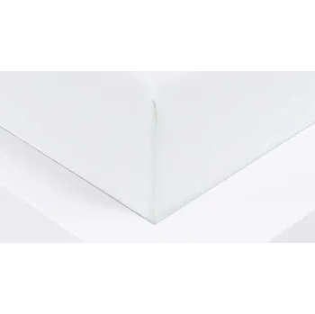 Prostěradlo Jersey prostěradlo bílé 160x200x15