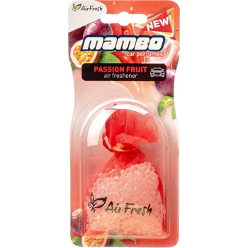 Vůně do auta AirFresh MAMBO BLISTER - Passion Fruit
