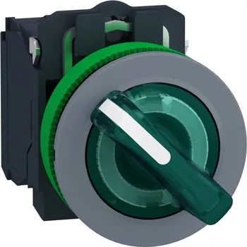 vypínač XB5FK123G5C0 Ovládač otočný prosvětlený, zapuštěné provedení, 2 pozice pevné 120vAC 1Z 1V speciální popis ŠE, Schneider Electric