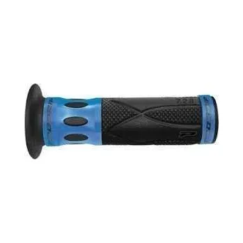 PROGRIP gumové gripy rukojetí PG728 ROAD ALU (22+25mm, délka 122mm) barva modrá (jednodílné) (728-104) (PG728BL)