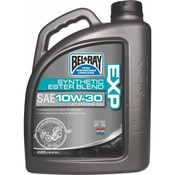 Motorový olej Motorový olej Bel-Ray EXP SYNTHETIC ESTER BLEND 4T 10W-30 4 l