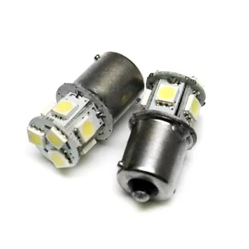 Autožárovka Recenze Interlook LED auto žárovka 12V LED BA15S 8SMD5050 oranžová