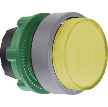 vypínač ZB5AW183C0 ŽL Ovládací hlavice stiskací prosvětlená, s přesahem, speciální popis ŠE, Schneider Electric