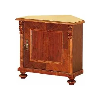 Konferenční stolek Skříňka nízká rohová, kaštan