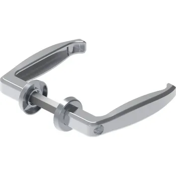 Příslušenství pro plot FAC Klika ze speciální slitiny, černý lak nebo chrom VB1301.025.C