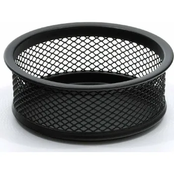 Kalíšek TECHO na kancelářské sponky malý DKC 1735 (9175), černý