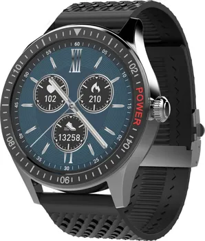 Chytré hodinky Carneo Prime GTR Man černé/stříbrné