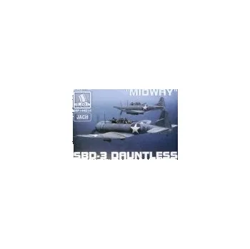 Plastikový model 1/144 SBD-3 Dauntless MIDWAY (plastic kit)