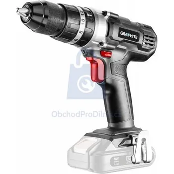 Vrtačka Vrtačka příklepová aku, Energy+ 18V, Li-lon, bez baterie, Graphite 13 mm rychloupínací sklíčidlo, balení 1 ks