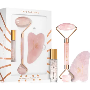 Kosmetická sada Crystallove Quartz Beauty Set Rose sada