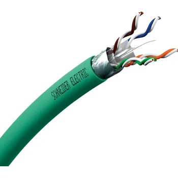 Síťový kabel VDICD13X218 Kabel F/UTP 4P 100 Ohm Kat 6A 500Mhz LZH 500m, Schneider Electric