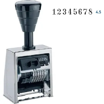 Paginovací razítko HORRAY H56, 8míst, 4,5mm, antiqua