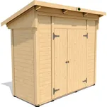 Zahradní domek HEROLD P2711b 2,4 m2 (274x115 cm, tl.19 mm)