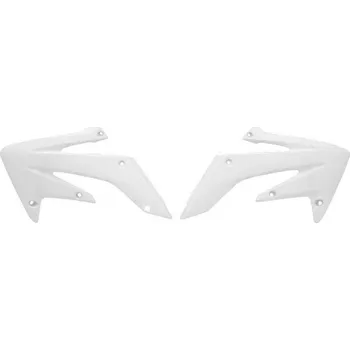 RACETECH kryt chladiče HONDA CRF 250R 04-09, CRF 250X 04-19, barva bílá (CVCRFBN0004) (HO03634041)