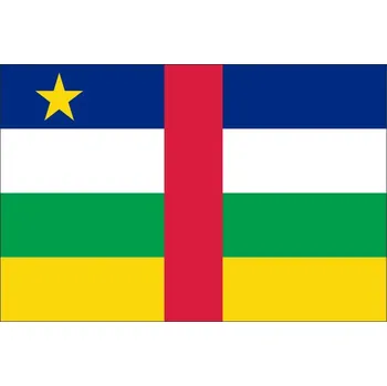 Vlajka Středoafrická republika státní vlajka 38302