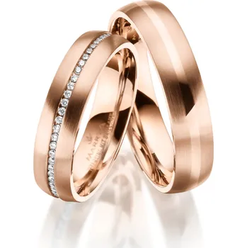 Prsten Marrya Ocelové snubní prsteny ES-28