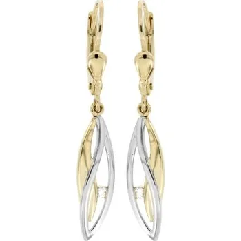 Náušnice Zlatnictví U Kostela Dámské zlaté visací náušnice kapky 0328 505938333