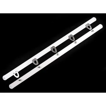 Korzetové zapínání šíře 12 mm délka 30; 35 cm, barva 1 (30 cm) bílá