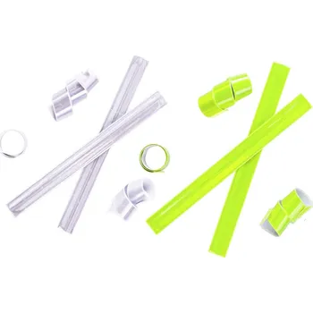 Nášivka Reflexní samonavíjecí páska 3M 32x3cm, barva Žlutozelená