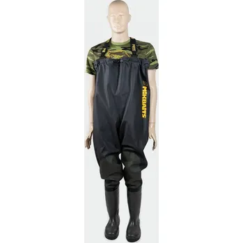 Prsačky Mikbaits Prsačky Premium Black - Velikost 44