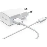 Samsung ETA-U90EW cestovní nabíječka 2A + kabel microUSB bílá