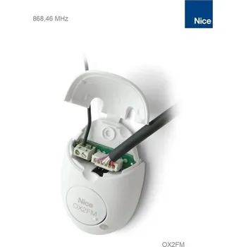 Nice OX2FM, 2 kan. 868,46 MHz přijímač dálkového ovládání