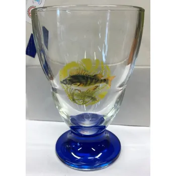 Sklenička na víno, kulatá, okoun