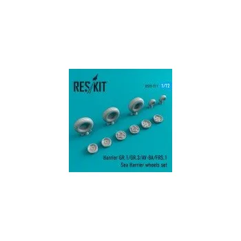 Plastikový model 1/72 Harrier GR.1/GR.3/AV-8A/FRS.1 wheels