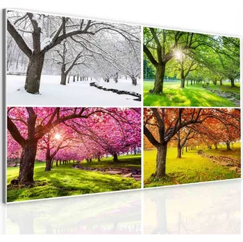 Obraz Malvis ® Obraz Čtvero ročních období Velikost: 30x20 cm