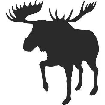 Samolepicí dekorace na vozidlo SI0115019H - Los - 200 x 192 mm doleva