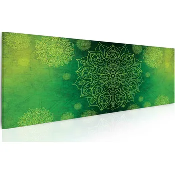 Malvis ® Obraz mandala strážce přírody Velikost (šířka x výška): 200x100 cm