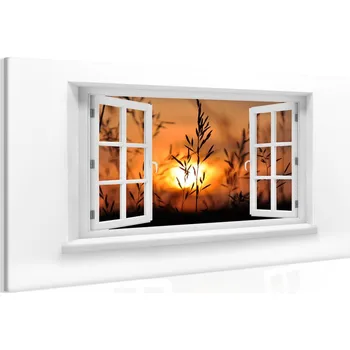 Malvis ® Obraz výhled na západ slunce Velikost: 90x60 cm