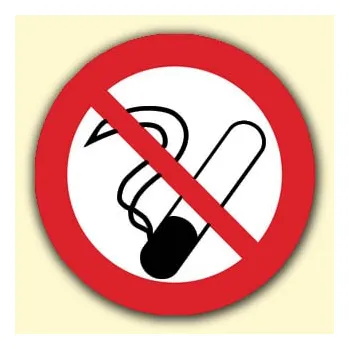 Zákaz kouření - kruh 50 mm