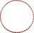 Merco Hula Hoop Stripe gymnastická obruč , 65 cm