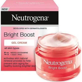 Pleťový krém Neutrogena Bright Boost rozjasňující gel krém 50 ml