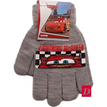 Čepice SUN CITY Rukavice CARS prstové šedé šedá uni 2-8let