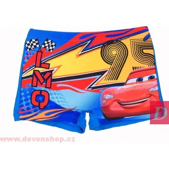 Chlapecké plavky SUN CITY Plavky CARS boxerky modré modrá