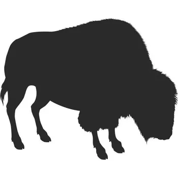 Samolepicí dekorace na vozidlo SI0115015E - Bizon - 160 x 155 mm doprava